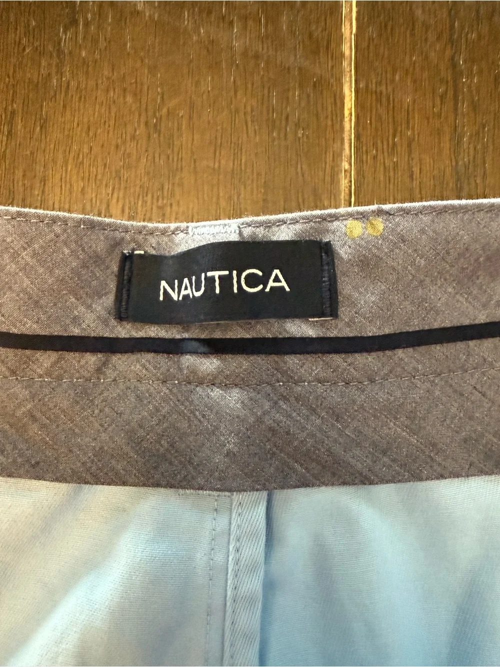 Nautica The Deck Short Men’s 42W 8.5” Classic Fit Light Blue NWT